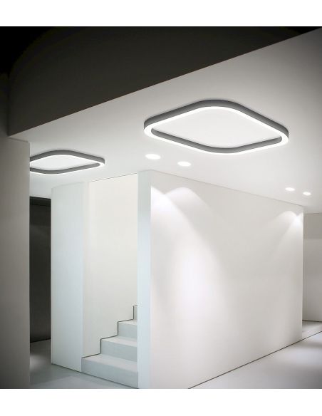 Plafoniera design moderno a LED Shape