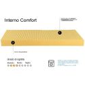Letto singolo contenitore sommier rivestito in ecopelle Dynasty