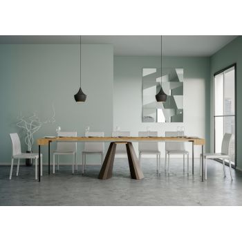 Tavolo consolle allungabile design moderno Shannon 2