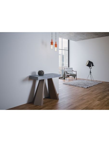 Tavolo consolle allungabile design moderno Shannon Tavolo consolle allungabile design moderno Shannon