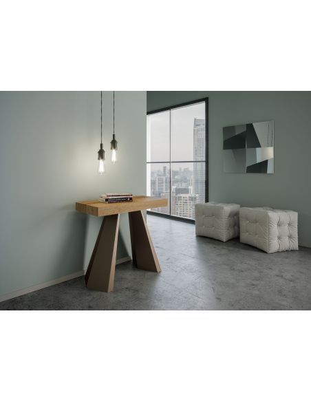 Tavolo consolle allungabile design moderno Shannon Tavolo consolle allungabile design moderno Shannon