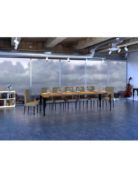 Tavolo consolle allungabile per 14 persone Askim