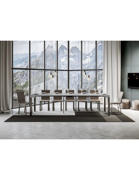 Consolle allungabile design moderno Sannidal Consolle allungabile design moderno Sannidal