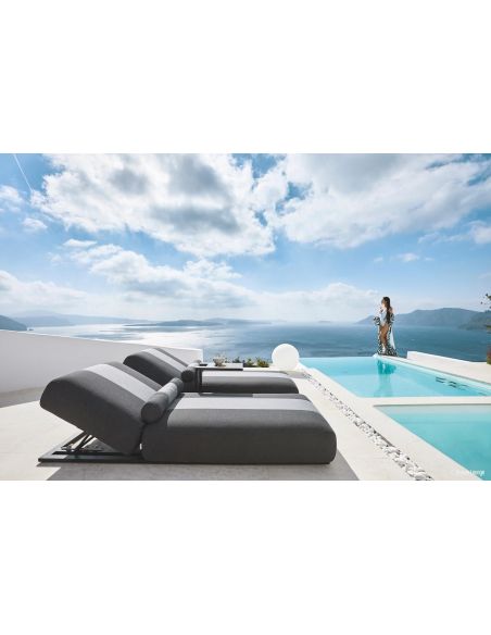 Lettino prendisole per arredo giardino Joy di Grattoni Idol Lettino prendisole per arredo giardino Joy di Grattoni Idol