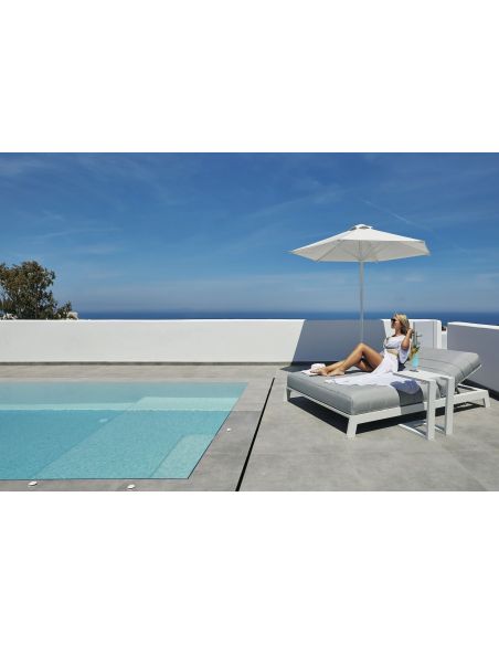 Lettino prendisole matrimoniale da esterno Bite Lettino prendisole matrimoniale da esterno Bite