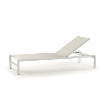 Set 4 lettini prendisole impilabili in alluminio GS 927 2