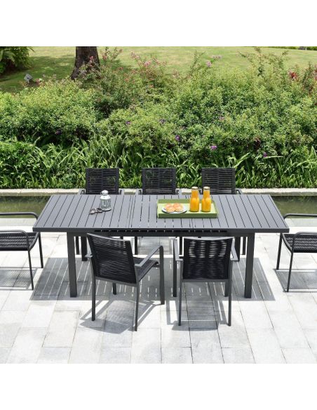 Tavolo da giardino allungabile Lipari