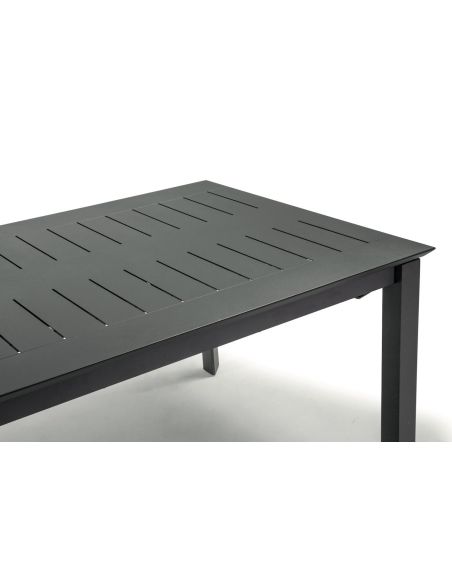 Tavolo da esterno allungabile in alluminio Panarea Tavolo da esterno allungabile in alluminio Panarea