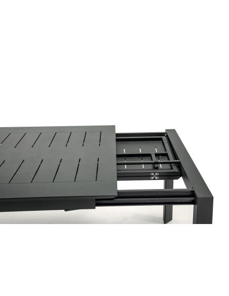 Tavolo da esterno allungabile in alluminio Panarea Tavolo da esterno allungabile in alluminio Panarea