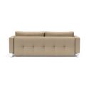 Divano letto matrimoniale Cassius - 587 Phobos Mocha