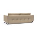 Divano letto matrimoniale Cassius - 587 Phobos Mocha