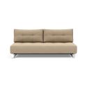 Divano letto matrimoniale in tessuto design moderno Supremax Deluxe - 587 Phobos Mocha