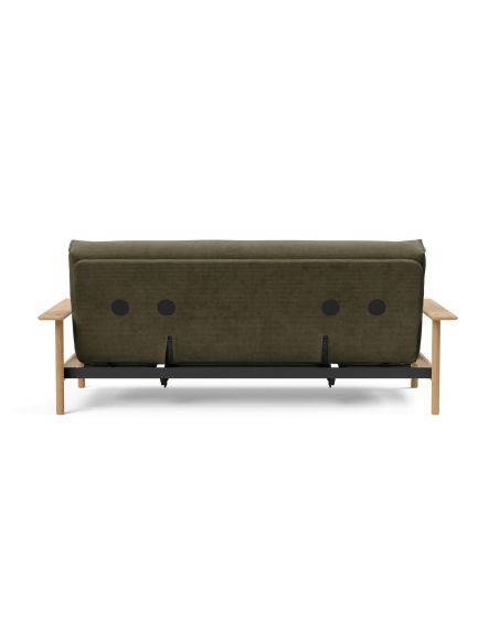 Divano letto Balder regolabile materasso a molle - 316 Cordufine Pine Green