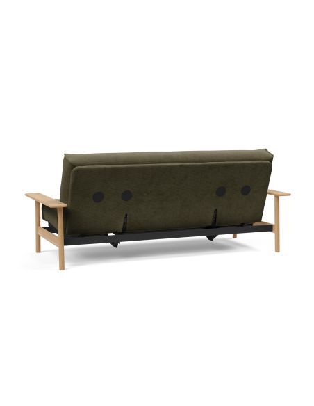 Divano letto Balder regolabile materasso a molle - 316 Cordufine Pine Green
