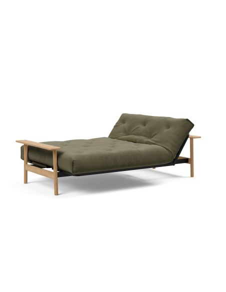 Divano letto Balder regolabile materasso a molle - 316 Cordufine Pine Green