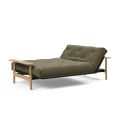 Divano letto Balder regolabile materasso a molle - 316 Cordufine Pine Green