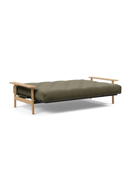 Divano letto Balder regolabile materasso a molle - 316 Cordufine Pine Green