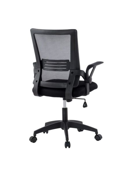 Sedia per ufficio operativa con schienale in rete Dixon