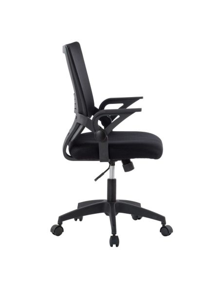 Sedia per ufficio operativa con schienale in rete Dixon