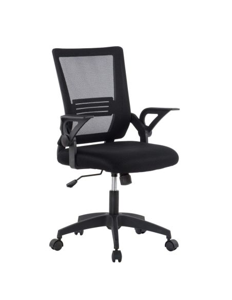 Sedia per ufficio operativa con schienale in rete Dixon