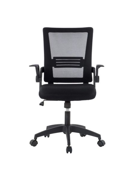 Sedia per ufficio operativa con schienale in rete Dixon