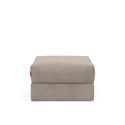 Pouf imbottito con contenitore salvaspazio Cornila
