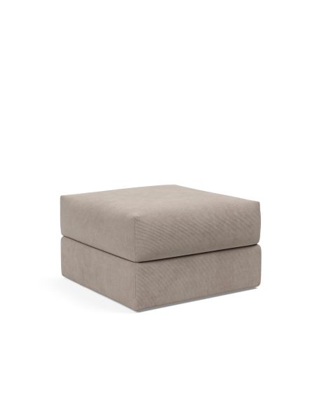 Pouf imbottito con contenitore salvaspazio Cornila Pouf imbottito con contenitore salvaspazio Cornila