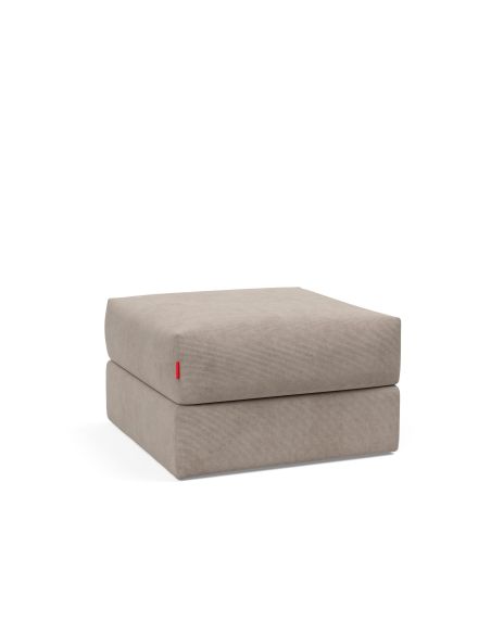 Pouf imbottito con contenitore salvaspazio Cornila Pouf imbottito con contenitore salvaspazio Cornila