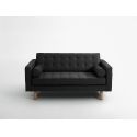 Divano 2 posti design moderno Algard Wood Carbon
