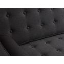 Divano 2 posti design moderno Algard Wood Carbon