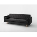 Divano 3 posti design in tessuto Algard Wood Carbon