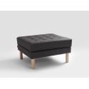 Pouf design moderno Algard Wood Carbon