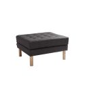 Pouf design moderno Algard Wood Carbon