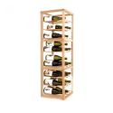 Portabottiglie in legno design moderno Zia Babele 3