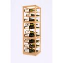 Portabottiglie in legno design moderno Zia Babele 3