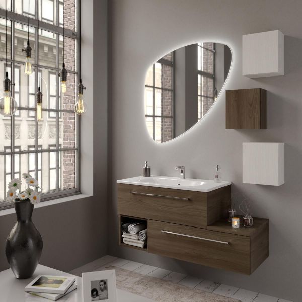 Composizione mobili bagno made in Italy Dynamic 4