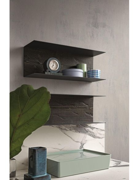 Mobili bagno in legno massello Old Wood di Loetrà