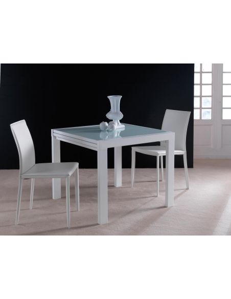 Tavolo quadrato o rettangolare allungabile design moderno Conrado Tavolo quadrato o rettangolare allungabile design moderno Conrado