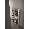 Set mobili bagno in legno Old Wood 2 di Loetrà