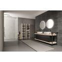 Set mobili bagno in legno Old Wood 2 di Loetrà