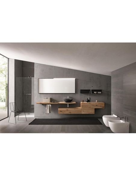 Mobili bagno in rovere Old Wood 3 di Loetrà Mobili bagno in rovere Old Wood 3 di Loetrà