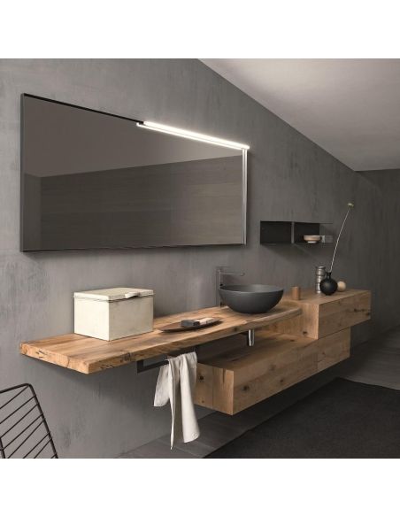 Mobili bagno in rovere Old Wood 3 di Loetrà Mobili bagno in rovere Old Wood 3 di Loetrà