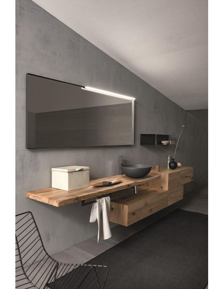 Mobili bagno in rovere Old Wood 3 di Loetrà Mobili bagno in rovere Old Wood 3 di Loetrà