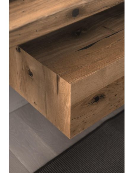 Mobili bagno in rovere Old Wood 3 di Loetrà