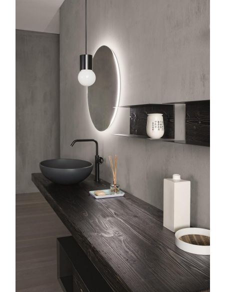 Mobili bagno in abete nero Old Wood 4 di Loetrà