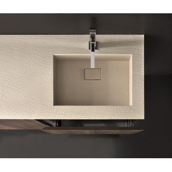 Set mobili bagno in rovere impiallacciato Crono 1 di Loetrà 2