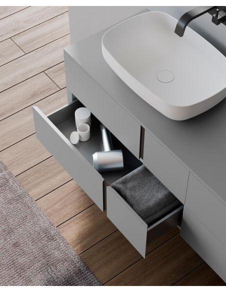 Mobili bagno design moderno Esigo 1 di Loetrà