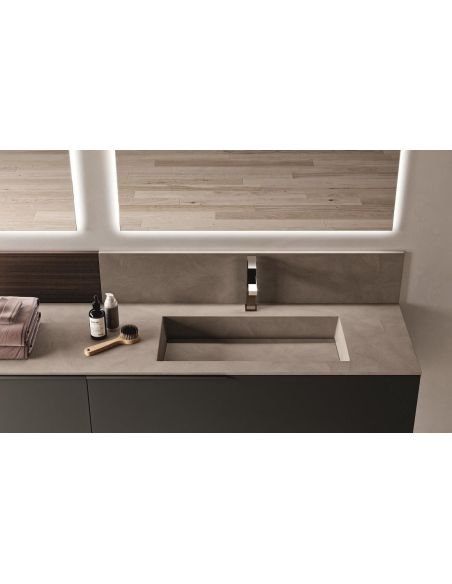 Mobili bagno in legno impiallacciato Style 4 di Loetrà Mobili bagno in legno impiallacciato Style 4 di Loetrà