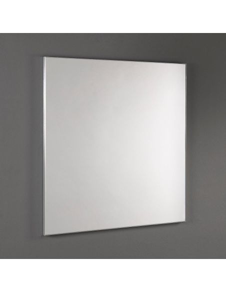 Specchio bagno con profilo alluminio Garda di Loetrà Specchio bagno con profilo alluminio Garda di Loetrà