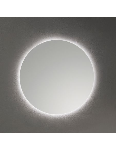 Specchio bagno rotondo con retro-illuminazione Round